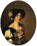 Jacob Ferdinand Voet Portrait of Hortense Mancini, duchesse de Mazarin oil on canvas